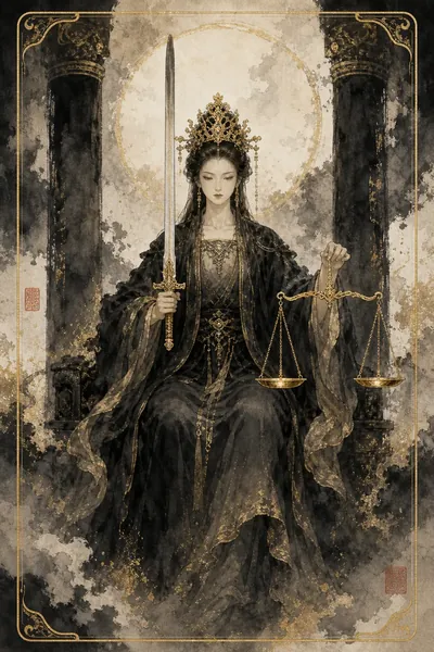 正義塔羅牌
