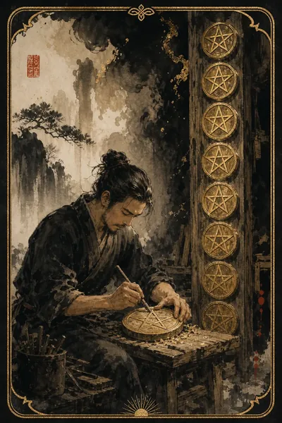 錢幣八塔羅牌