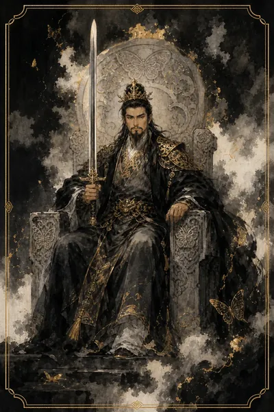 寶劍國王塔羅牌