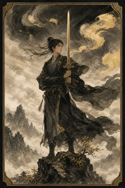 寶劍侍者塔羅牌