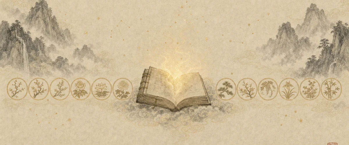 流年命書・水墨封面