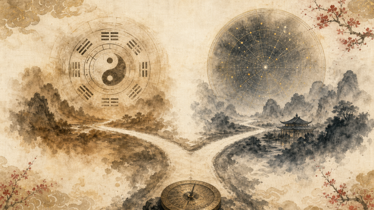 八字與紫微斗數：為何同一條命，算出了兩套劇本？