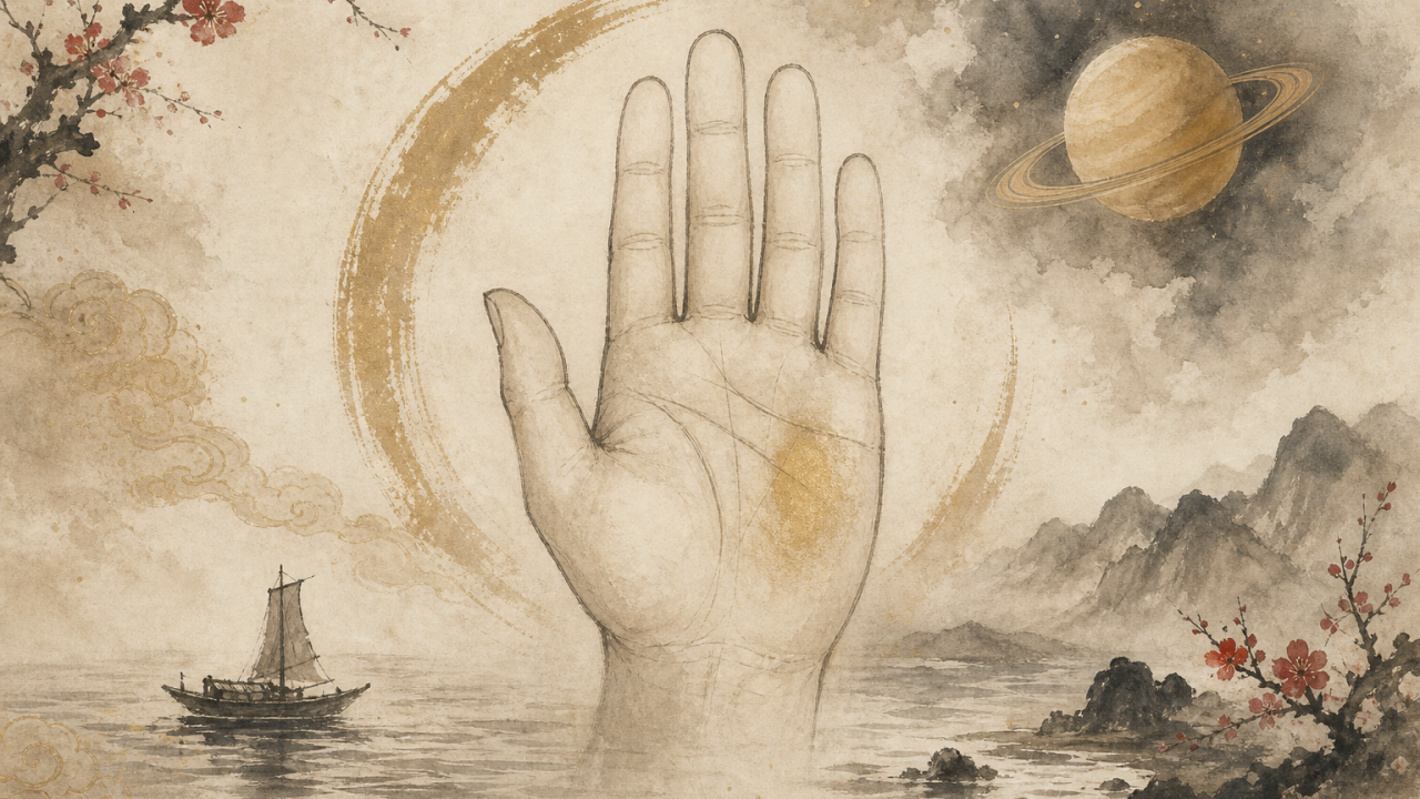 為什麼總覺得自己還在漂流？談中指下方的「土星丘」與安定感