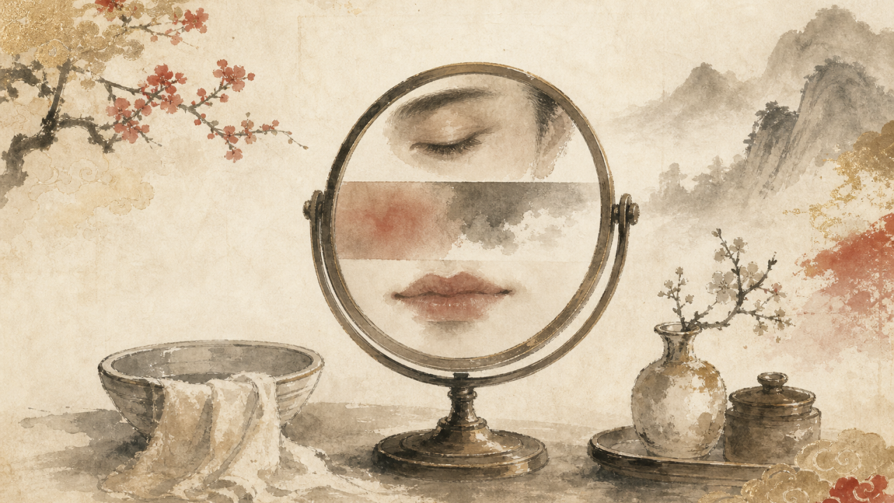 面相裡的無聲信號：早上照鏡子時，臉色、眼神與嘴唇想告訴你的事