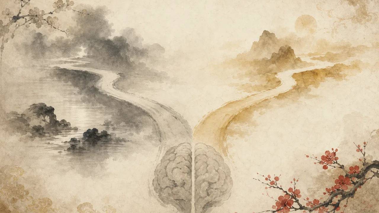 智慧線分岔：當你的腦袋裡，總有兩個聲音在拉扯
