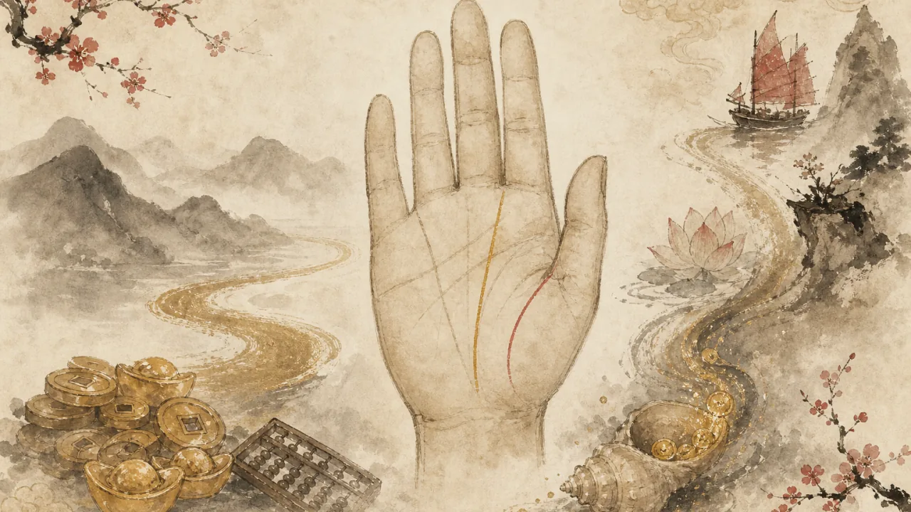財運線與水星線：看看你的錢從哪裡來
