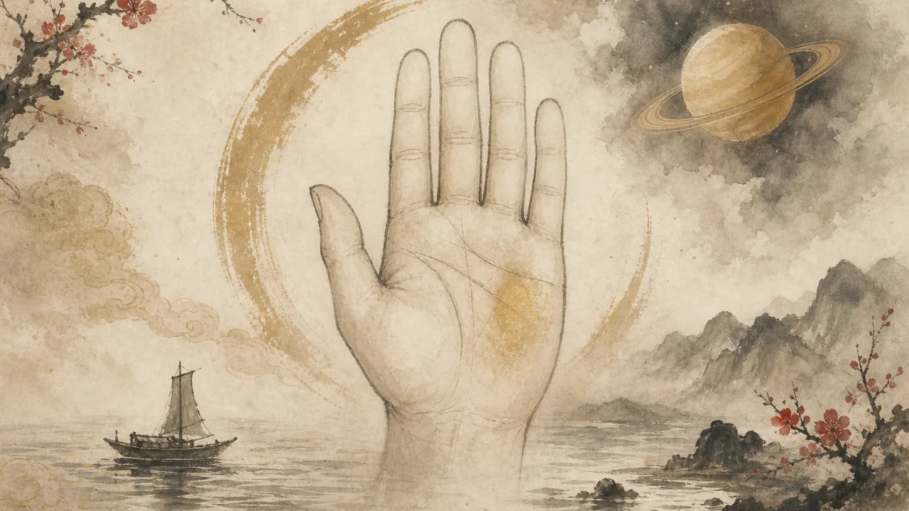 為什麼總覺得自己還在漂流？談中指下方的「土星丘」與安定感