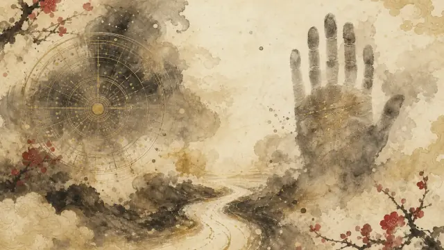 命由天定，還是事在人為？在命盤與掌紋間，我只看見你對未知的恐懼